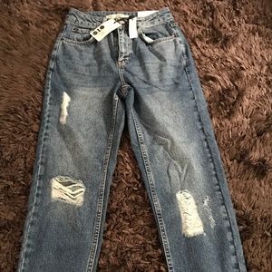 Brand New Topshop Mom Jeans